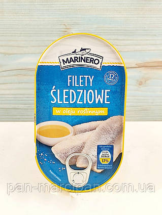 Філе оселедця в олії Marinero Filety sledziowe 170 г (Польща)