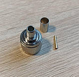 Роз'єм N (male/female) під обжим кабеля, фото 2