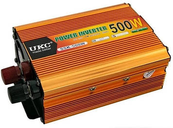 Перетворювач напруги 12-220V UKC 500W Gold