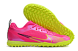 Стоноги Nike Mercurial Vapor Pro 14 elite TF pink рожеві, фото 8