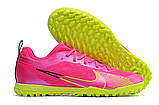 Стоноги Nike Mercurial Vapor Pro 14 elite TF pink рожеві, фото 7