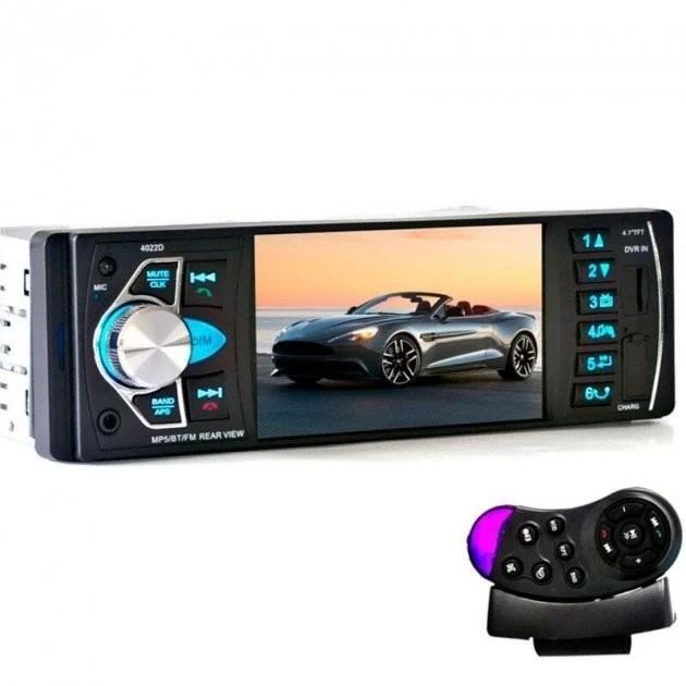 Автомагнітола 1DIN 4.1 Bluetooth Pioneer 4022