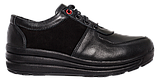 Жіночі підліткові ортопедичні туфлі Туреччина чорного кольору Форест Орто 4Rest Orto розмір 36-41, фото 2