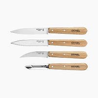 Набір 4 ножі Opinel Les Essentiels Box Set Beech (001300)