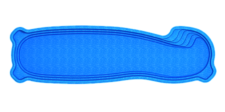 Композитний басейн MONACO 13 (13x3,7x1,25-1,9) м, фото 2