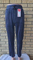 Велюрові штани жіночі високої якості великих і дуже великих розмірів FYV, фото 5