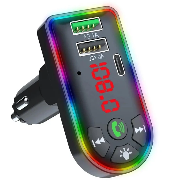 FM модулятор автомобільний Bluetooth F7