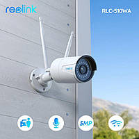 Внешняя IP камера Reolink RLC-510WA 5MP 2560x1920, наружная WiFi + RJ-45