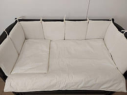 Постільний комплект в дитяче ліжко з 6 елементів з в'язкою ТМ Ведмедик