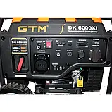 Генератор бензиновий інверторний 5.0 кВт GTM DK6000Xi, фото 4