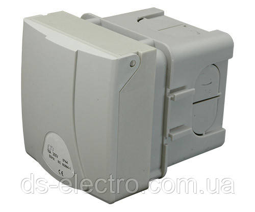 Розетка в коробці внутрішньої установки EZB-16S IP44 (16A, 250V, Schuko)