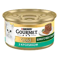 Purina Gourmet Gold Кусочки в Паштете с Кроликом 85 г влажный корм для котов (122922-13) OD