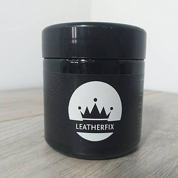 Рідка шкіра для реставрації шкіряних виробів LeatherFix 200 гр Чорний (KG-11145)