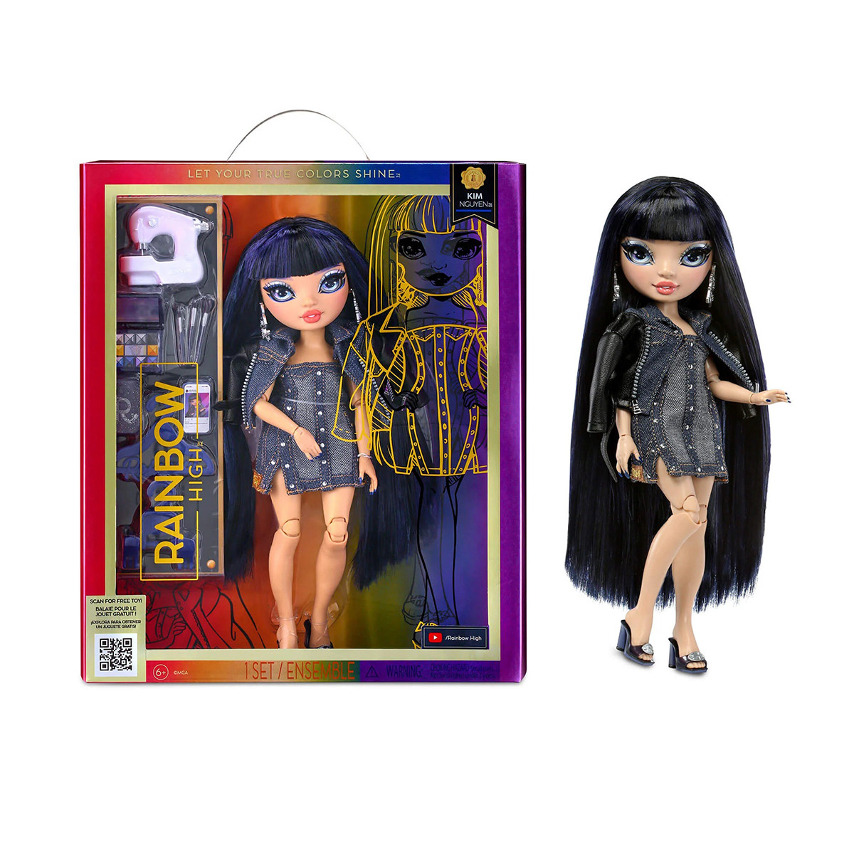 Лялька Кім Нгуен (28 см) Rainbow High S5 583158