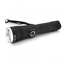 Ліхтар ручний BL-A92-P50, 1x18650, zoom, ЗУ Type-C, фото 3