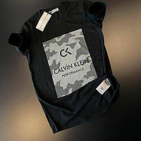 Футболка CALVIN KLEIN Camo чоловіча футболка чорна келвін кляйн камуфляж