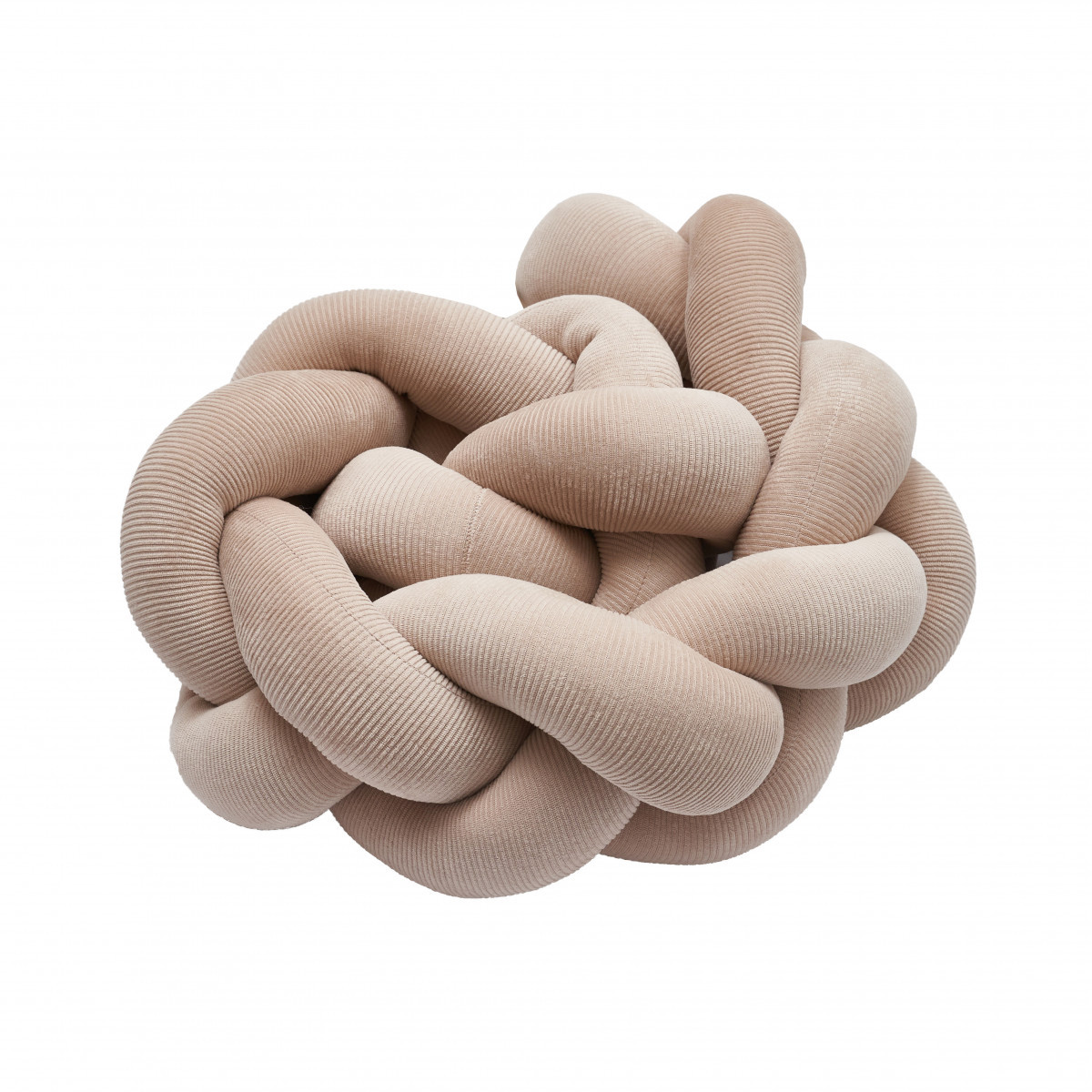 Бампер-косичка на ліжечко Twins Ego 240 см, beige