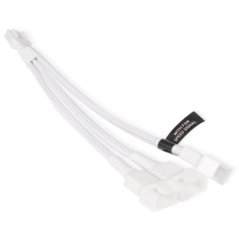Кабель - адаптер Alphacool 4-Pin WHITE