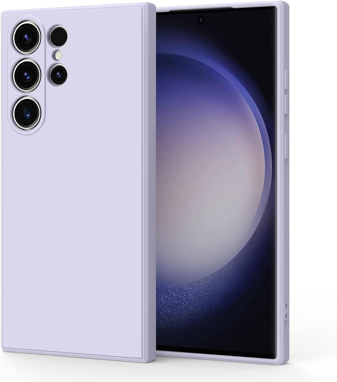 Силіконовий чохол SLIM для Samsung Galaxy S22 Ultra Purple