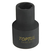 Головка-экстрактор для поврежденных гаек TOPTUL 1/2" 15 мм BAAK1615 Shop