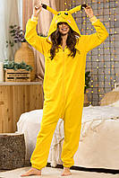 Кигуруми Пикачу, Кигуруми детская и взрослая, Пижама кигуруми "Пикачу" желтый