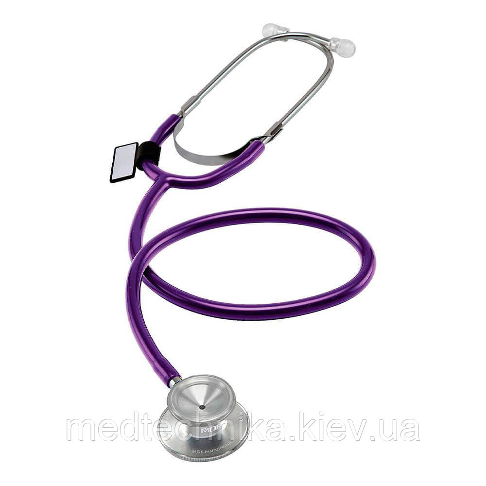 Стетофонендоскоп Heaco 747C MDF 17 Dual Head, дитячий, колір – фіолетовий, фото 1