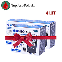 Тест полоски Глю Нео Лайт (GluNeo Lite) 4 упаковки