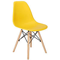 Миланский желтый стул Springos DC0009 (5907719457338)