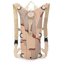 Рюкзак с гидратором 3L, Гидратор военный, Питьевая система (Sansha camouflage) EAA