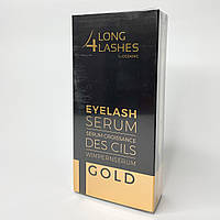 Сыворотка для увеличения, стимуляции и ускорения роста ресниц GOLD Long4Lashes