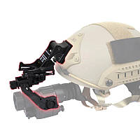 Крепления для пнв (комплект) NVG крепление + J-arm для pvs-14 пластиковый, Крепление на шлем EAA