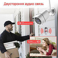 Вайфай камера уличная беспроводная 1080P Zlink Q57, Уличная камера EAA