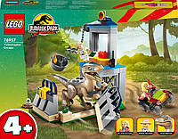 Конструктор LEGO Jurassic World Побег велоцираптора 137 деталей (76957)