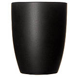 Чашка чорна матова з кольоровою серединкою керамічна Ваканда 350 мл для друку логотипу, фото 5