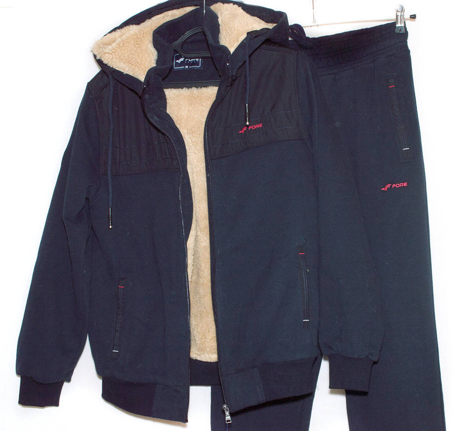 Спортивний костюм з хутром чоловічий Fore 3XL, фото 1