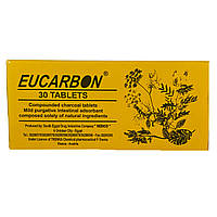 Эукарбон -слабительное с активированным углем /Eucarbon / Египет/ 30 таб.