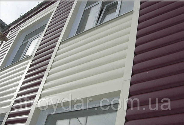 Металлосайдінг Блок-хаус Сантайл Колода 0.45 PE глянець, фото 1