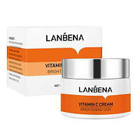 Осветляющий крем для лица Lanbena Vitamin C Facial Cream, с витамином С 50 g