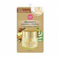 Відновлюючий равликовий крем від зморшок Snail Gold Firming Cream 7 гр