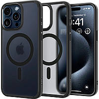 Чехол Spigen Ultra Hybrid MagSafe Case для Apple iPhone 15 Pro Frost Black (ACS06720) [93137]