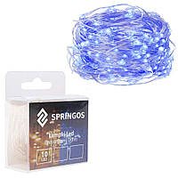 Батарея светодиодные лампы 10 led Springos CL0003 (5907719400211)