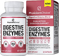 Ферменты Physician's Choice Digestive Enzymes 60 капсул