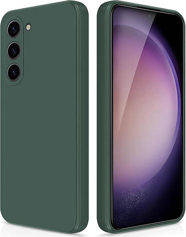 Силіконовий чохол SLIM для Samsung Galaxy S23 Plus Pine Green, фото 1