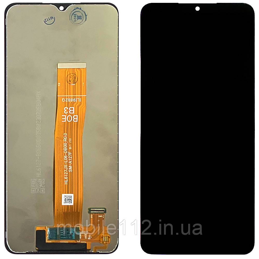 Екран (дисплей) Samsung Galaxy A02 A022F, M12 M127F, A12 A125F, A12s A127F з тачскріном SM-A127F HL6127JX-L06-DB00_R0.0 оригінал