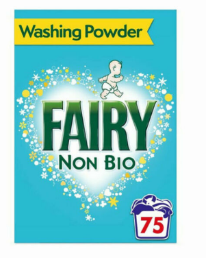 Дитячий пральний порошок Fairy "Non Bio" 75 прань (4.875 кг.) 8001841698212м