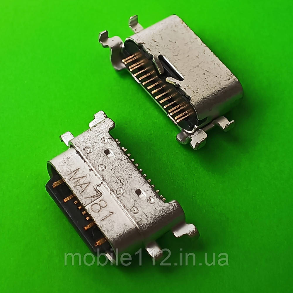 Роз'єм зарядки ZTE Blade 20 Smart, V2020 Smart 8010, A51 A7S Type C, фото 1