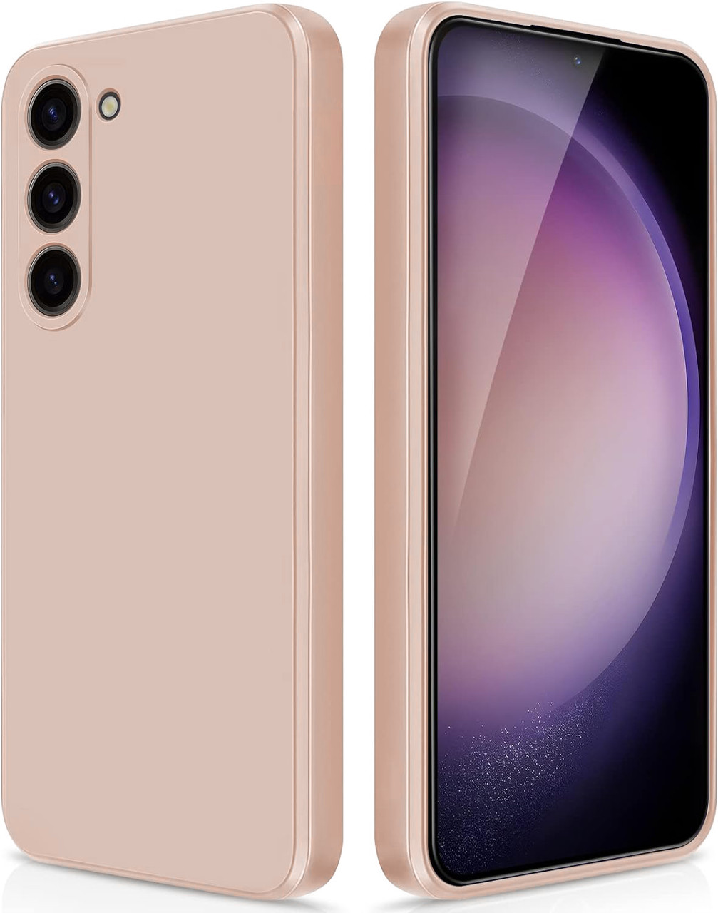 Силіконовий чохол SLIM для Samsung Galaxy S23 Nude