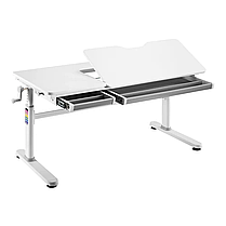 Комплект парта-трансформер Cubby Iris Grey + детское ортопедическое кресло Cubby Magnolia Grey для школьника, фото 3