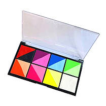 Аквагрим неоновий Papa Kiss 15 кольорів АС - 8008, фото 3