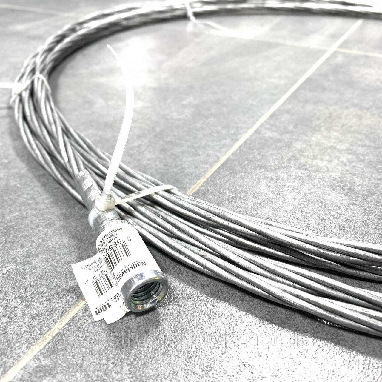 Трос для чищення димоходу 9 метрів, чотирьох тросовий Strend Pro M12, Словаччина 217401, фото 1